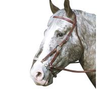 Bridons équitation pour cheval Zaldi Western Sidepull Marron TU