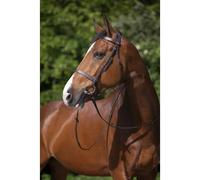 Bridons équitation Riding World Muserolle Française Marron Cheval