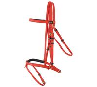 Bridons équitation T de T Biotack® Rouge Pur-sang