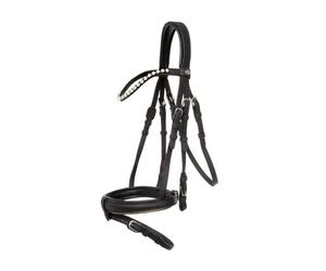 Bridons équitation veganen liège Kavalkade Cortica Noir Poney