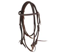 Bridons équitation western pour cheval en cuir Lakota Fat Marron TU