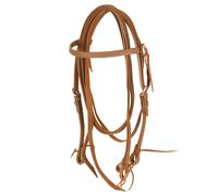 Bridons équitation western pour cheval en cuir Lakota Fat Marron TU