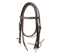 Bridons équitation western pour cheval en fil avec rênes Lakota Marron Poney