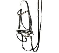 Bridons Harry's Horse Chique - zwart - Poney