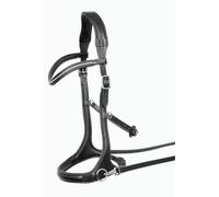 Bridons sans mors pour cheval cuir USG Trust Noir Poney