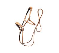 Bridons sans mors pour cheval Edix Saddles ED1-Rose Beige Full