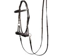 Bridons sans mors sidepull Harry's Horse Noir Cob