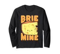 Brie Mine Joli Jeu de Mots au Fromage Manche Longue