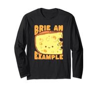 Brie Un Exemple Mignon de Jeu de Mots au Fromage Amateur de gourmands Manche Longue