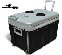 Briebe CF1155BLK Glacière électrique portable, 40 litres, 12V pour voiture et 220V noir