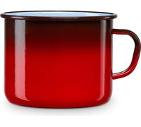 Briebe Ignea casserole lait poignée casserole acier émaillé 14cm 1,8L induction vintage rouge