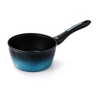briebe MARE Casserole à induction, acier forgé, 16 cm, anti-adhésif, sans PFOA, casseroles professionnelles, haute résistance, adaptées à tous types de feux, couvercle en verre, fabriquée en Espagne