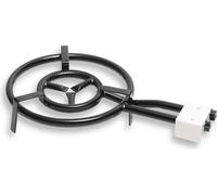 Briebe MOD500 Brûleur à gaz à double anneau pour paella 50-30cm Convient pour poêle à paella de 42 à 70 cm Ø Noir