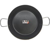 Poêle à Paella à Induction, 38cm, 8 Portions, Antiadhésive sans PFOA, Aluminium
