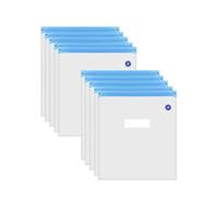 BRIEFCEC Lot de 10 sacs de rangement réutilisables scellés sous vide pour imprimante 3D PLA ABS TPU PETG - 300 x 340 mm