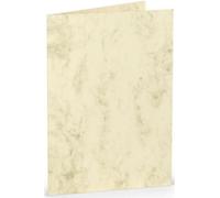 Briefkarte B6 HD chamois marmo