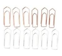 Wedo Trombones 32 mm zingués, pointus – boîte de 100