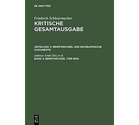 Briefwechsel 1799-1800