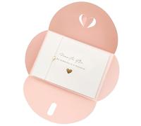 Briefzauber Carte avec bracelet femme or & enveloppe cœur | Veux-tu être ma demoiselle d'honneur ? | Cadeau mariage/EVJF/Team Bride | Bijoux femme | Différentes variantes