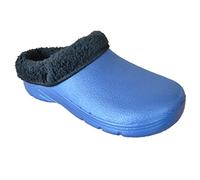 Briers - Sabots de jardin pour femme avec doublure en polaire amovible bleu bleu marine UK: 7, EUR: 41