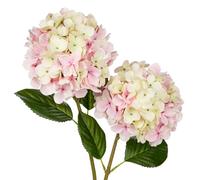 Briful Fleurs d'hortensias artificielles Real-Touch Fleurs artificielles comme de vraies branches d'hortensias artificielles au toucher réel pour décoration de bureau, hôtels, réceptions, salles