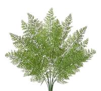 Briful Lot de 12 tiges de fougère artificielles 62 cm - Branches de fougère artificielle pour vase, salon, bureau et bricolage