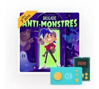 Lunii - Coffret Brigade Anti-Monstres - Livre Audio interactif dès 7 Ans à écouter sur Ma Fabrique à Histoires