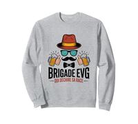 Brigade EVG Qui Déchire Sa Race - Futur Marié Sweatshirt