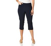 Briggs New York Pantacourt à Enfiler avec Poche L pour Femme, Bleu Marine, 40