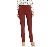 Briggs New York Super Stretch Millennium Welt Pocket Pull on Career Pant (Average & Short & Tall Length) Pantalons, Rouille, 48 Femme