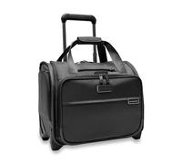 Briggs & Riley Montants de Ligne de Base, Noir, 16-inch Baseline Underseat Cabin Bag, Sac Cabine 2 Roues