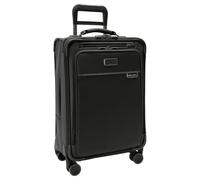 Briggs & Riley Valise Extensible à 4 Roues pivotantes, Noir, Carry-on 56cm, Sac à Main Essentiel.