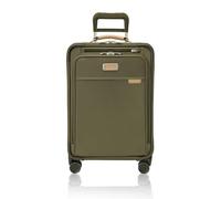 Briggs & Riley Valise Extensible à 4 Roues pivotantes, Vert Olive, Carry-on 56cm, Sac à Main Essentiel