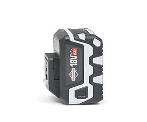 Briggs & Stratton 1697533 Batterie lithium-ion 18 V pour Murray, Sprint 18 V avec port USB