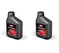 Briggs & Stratton Huile moteur pour tondeuse à gazon 4 temps Briggs and Stratton 100004E SAE30, Noir, 0.5 Litre (Lot de 2)