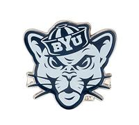 Brigham Young University Épinglettes en métal émaillé avec logo Cougars BYU Cougs, Bronze, Sans pierre précieuse