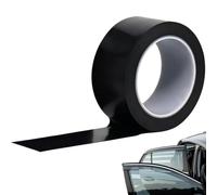 Bright Black Car Wrap 1.18inch - Decorative Waterproof Film Black Adhesive