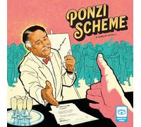 Bright Eye Games, Ponzi Scheme, Board Game in English for 3 to 5 Players Ages 12 and up