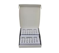 Bright Ideas Lot de 25 onglets de Calendrier 2025 pour Planification de Bureau, travaux manuels Scolaires, idéal pour Le Lieu de Travail ou la Salle de Classe - Chaque Page 1 Mois