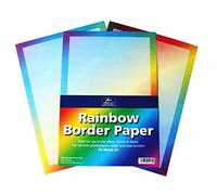 Bright Ideas Papeterie et carton, assortiment arc-en-ciel, A4 PK50