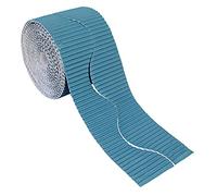 Bright Ideas Rouleau de frise ondulée pour affichage scolaire, bleu sarcelle, 57 mm x 7,5 m (15 m une fois divisé), BI7894