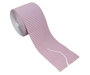 Bright Ideas Rouleau de frise ondulée pour affichage scolaire, lilas clair, 57 mm x 7,5 m (15 m une fois divisé), BI8205