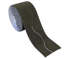 Bright Ideas Rouleau de frise ondulée pour affichage scolaire, noir, 57 mm x 7,5 m (15 m une fois divisé), BI7890