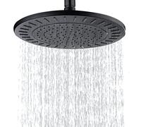 Bright Showers - Grand pommeau de douche à effet pluie de 22,9 cm - Puissants 200 buses de jet - Expérience de douche semblable à un spa - Rond (bronze huilé/ORB)