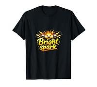 Bright Spark Electrician Humour Spark Fuse Graphic T-Shirt