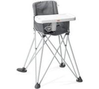 BRIGHT STARS Pop N Dine- Chaise haute pour repas bébé, pliable, nomade, de voyage, Léger, facile a nettoyer, Sac de transport