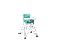 Bright Starts, Chaise Haute Portable Pop 'N Dine, Utilisation Intérieur/Extérieur avec Plateau Repas, Facile à Plier, Unisexe, pour les 6 Mois et Plus