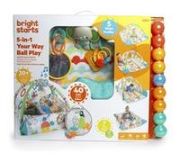 Bright Starts 12624 Bright Starts Baby Play Mat Your Way Ball Play Gym & ; Ball Pit 7 Toys Neutre G