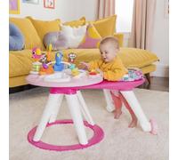 Bright Starts Aire D'éveil Around We Go? 2-In-1 Walk-Around Activity Center & Table - Tropic Coral? Rose