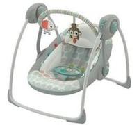 BRIGHT STARTS Balancelle compacte et automatique ultra silencieuse Whimsical Wild - Multicolore Multicolore G